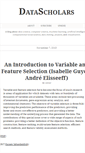 Mobile Screenshot of datascholars.com